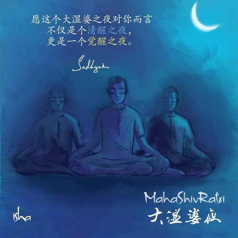 直播丨与萨古鲁一起庆祝2020年Isha 庆典(中文同声翻译)