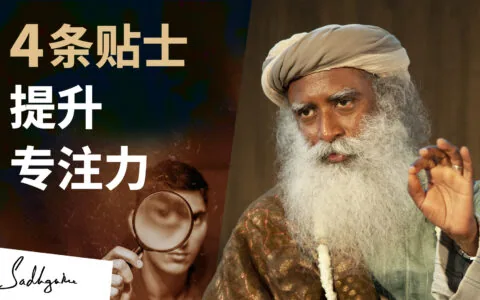 如何提升你的专注力&释放你的智能