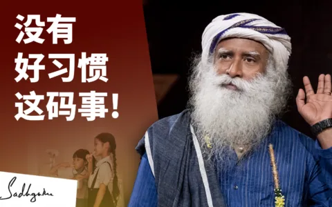 没有好习惯这码事！
